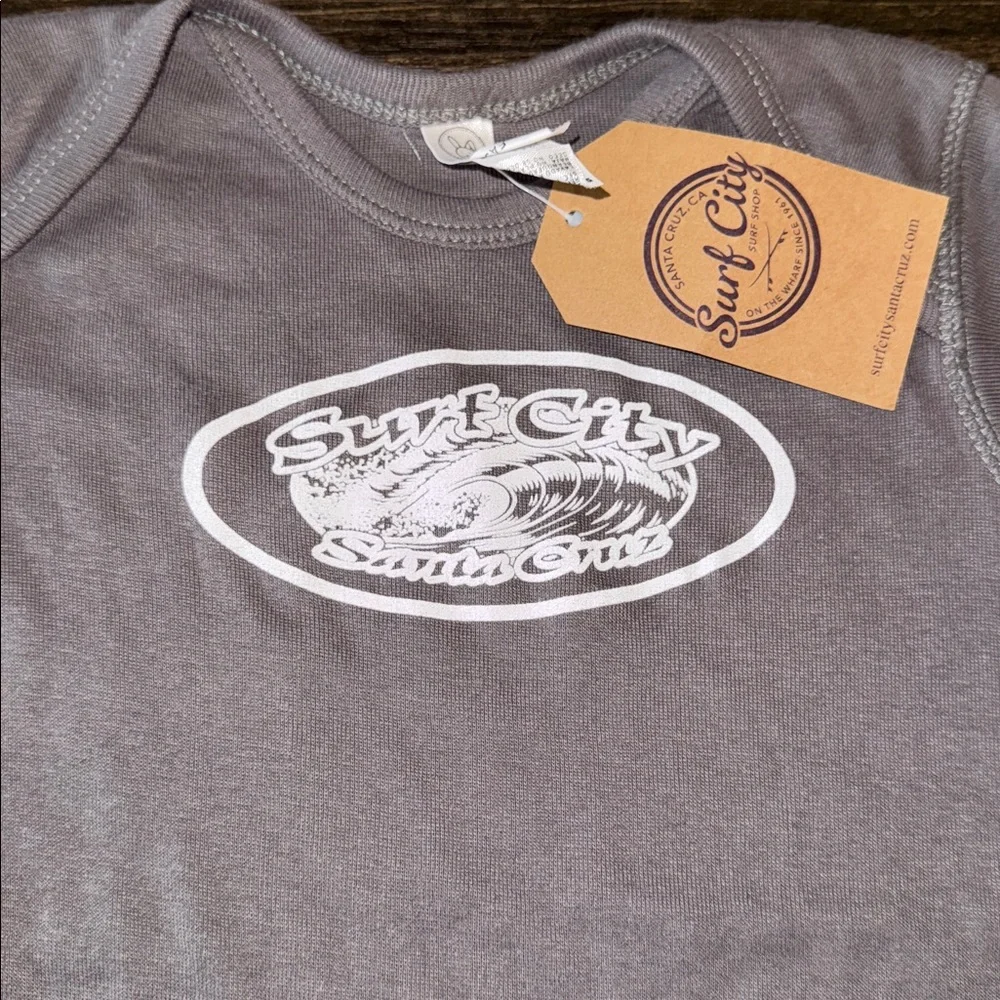 NWT Surf City Santa Cruz Baby Onesie